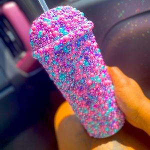 Bling cup customize and ready to ship out and fragile.